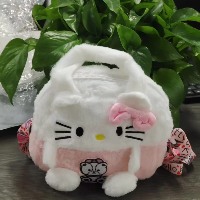 Soft And Comfortable Cute Anime Cartoon Plush Toy Doll And Plush Bag Perfect Birthday Surprise Gift 1