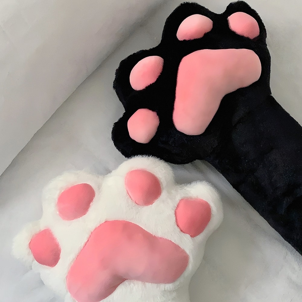 Very Soft Comfortable Cat Paw Throw Pillow Paw Long Cushion Leg Cushion Home Decor Washable Gifts 4