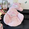 Cute Pink My Sweet Piano Plush Seat Cushion Fluffy Full Coverage Sitting Cushion For Bedroom Living 2