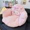 Cute Pink My Sweet Piano Plush Seat Cushion Fluffy Full Coverage Sitting Cushion For Bedroom Living 3