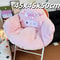 Cute Pink My Sweet Piano Plush Seat Cushion Fluffy Full Coverage Sitting Cushion For Bedroom Living 6
