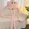 Cartoon Funny Eyes Pink Star Flower Soft Pillow Cushion Long Leg Arms For Sofa Car Bedroom Gift 5