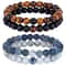 Natural Stone Yoga Bead Bracelet For Men Women Couples Distance Friendship Gift 0