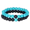 Natural Stone Yoga Bead Bracelet For Men Women Couples Distance Friendship Gift 5
