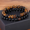 Natural Stone Yoga Bead Bracelet For Men Women Couples Distance Friendship Gift 3