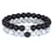 Natural Stone Yoga Bead Bracelet For Men Women Couples Distance Friendship Gift 9