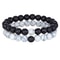 Natural Stone Yoga Bead Bracelet For Men Women Couples Distance Friendship Gift 9