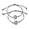 Handmade Braided Rope Matching Bracelet Romantic Luminous Sun Moon Couple Bracelets For Women Men V 9