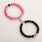 Natural Stone Beads Bracelet For Lovers Heart Magnet Distance Couple Friendship Jewelry Gift 9