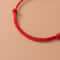 Sterling Silver Flower Red Thread Rope Bracelets Jewelry Line String Bracelets For Women Student 2