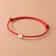 Sterling Silver Flower Red Thread Rope Bracelets Jewelry Line String Bracelets For Women Student 4