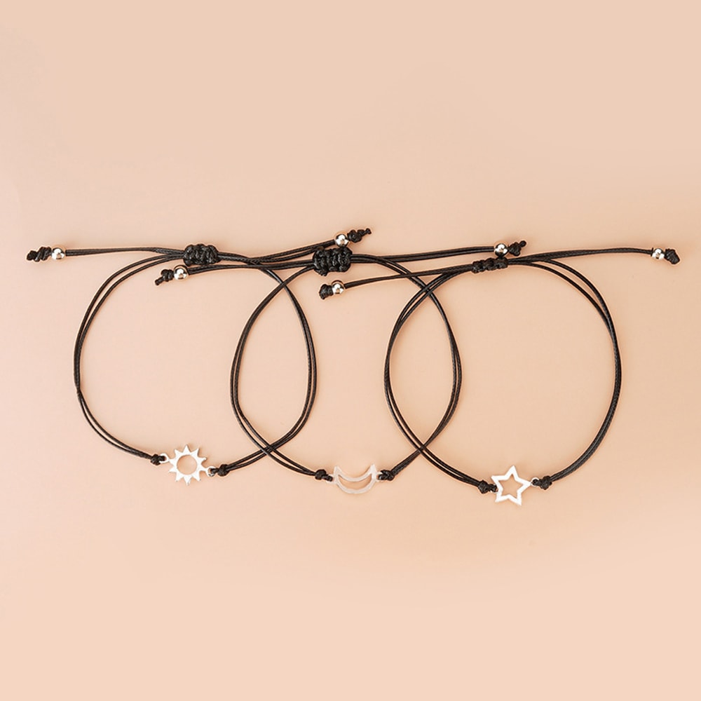 Long Distance Relationship Promise Bracelet Friendship Card Bracelets for Best Friends Sisters Party Gift