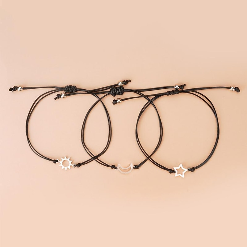 Long Distance Relationship Friendship Card Bracelets Promise Bracelet Birthday Gift For Best Friend 0