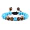 Beads Adjustable Couples Bracelets Black White Macrame Lovers Bracelet For Men Women Distance Jewel 11