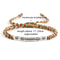 Handmade Woven Lucky Rope Chain Bangle Bohemia Long Tube Carved Flower Pendant Bracelet Jewelry Gif 4