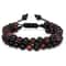 Doublelayer Men Tiger Eye Beads Bracelet Natural Stone Hematite Health Care Charm Bracelets Jewelry 5