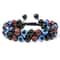 Doublelayer Men Tiger Eye Beads Bracelet Natural Stone Hematite Health Care Charm Bracelets Jewelry 11