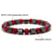 Premium Men Bracelet Howlite Hematite Tiger Eyes Homme Cycling Decoration 5