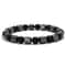 Premium Men Bracelet Howlite Hematite Tiger Eyes Homme Cycling Decoration 6