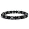 Premium Men Bracelet Howlite Hematite Tiger Eyes Homme Cycling Decoration 6