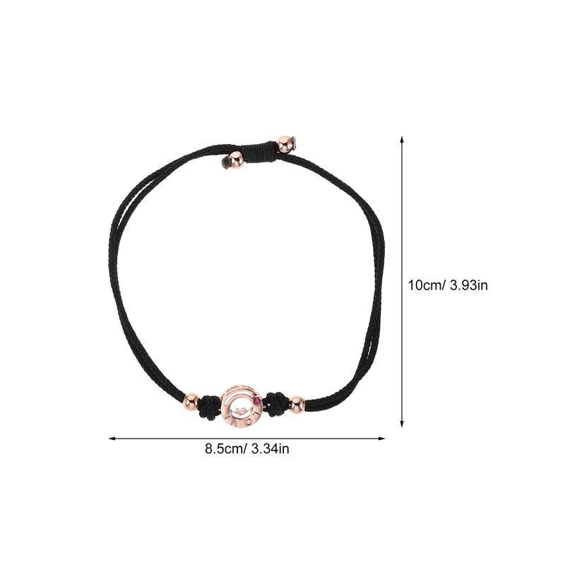 Durable Woven Adjustable Vibration Touch Bracelets For Couples Him Her Long Distance Relationship M 4