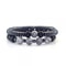 Yoga Bracelets For Men Women Lava Stone Tiger Eye Beaded Couple Distance Black White Elastic Rope J 5