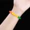 Colorful Natural Stone Bead Bracelet Rainbow LGBT Distance Couple Jewelry for Men Women