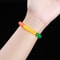 Colorful Natural Stone Bead Bracelet Rainbow LGBT Distance Couple Jewelry for Men Women