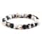 8mm Fire Agates Onyx Beads Couples Distance Bracelets Natural Healing Yoga For Men Women Elastic St 4