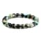 8mm Fire Agates Onyx Beads Couples Distance Bracelets Natural Healing Yoga For Men Women Elastic St 8