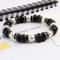 Natural Stone Beaded Circle Elastic Bracelets Bangles Charm Distance Bracelet Fashion Jewelry Men W 1