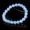 Handmade Opal Stone Bead Stretch Bracelet Simple Circle Design For Men And Women Reiki Healing Dist 3