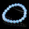 Handmade Opal Stone Bead Stretch Bracelet Simple Circle Design For Men And Women Reiki Healing Dist 3