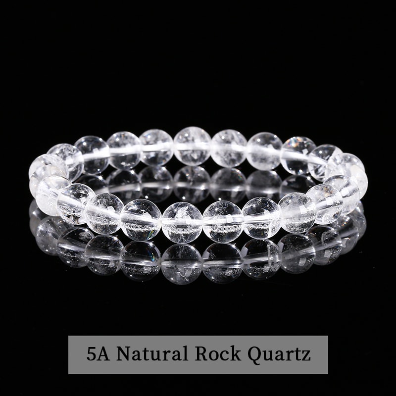 Handmade Opal Stone Bead Stretch Bracelet Simple Circle Design For Men And Women Reiki Healing Dist 10