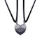 Magnetic Heart Couple Pendant Necklace Electrocardiogram Good Simple Quality Pendant Splicing Neckl 0