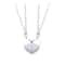 Magnetic Heart Couple Pendant Necklace Electrocardiogram Good Simple Quality Pendant Splicing Neckl 7
