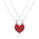 Magnetic Heart Couple Necklace For Women Lovers Sweater Chain Valentines Day Wedding Party Gift Jew 8