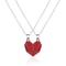 Magnetic Heart Couple Necklace For Women Lovers Sweater Chain Valentines Day Wedding Party Gift Jew 8