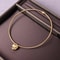 Heart Shaped Snake Bone Chain Pendant Collar Cross Border Magnetic Attraction Necklace 3