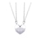 Magnetic Heart Couple Pendant Necklace Electrocardiogram Good Simple Quality Splicing Necklace Vale 6