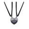 Magnetic Heart Couple Pendant Necklace Electrocardiogram Good Simple Quality Splicing Necklace Vale 7