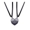 Magnetic Heart Couple Pendant Necklace Electrocardiogram Good Simple Quality Splicing Necklace Vale 7