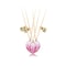 Stitching Heart Magnetic Best Friends Pendant Necklace Colorful Sequins Jewelry Gift For Men Couple 5