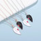 Couple Magnetic Necklace Stickman Heart Charm Fashion Trendy Splicing Heart Pendant Jewelry Gift 2
