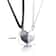 Fashion Couple Necklace Set Heart Magnetic Necklace For Couples Heart Combination Pendant Anniversa 4