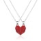 Fashion Couple Necklace Set Heart Magnetic Necklace For Couples Heart Combination Pendant Anniversa 5