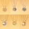 Magnetic Couple Matching Necklace Set Sun Moon Heart Shape Magnet Pendant Fashion Lover Gift Jewelr 1