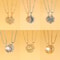 Magnetic Couple Matching Necklace Set Sun Moon Heart Shape Magnet Pendant Fashion Lover Gift Jewelr 1