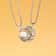 Magnetic Couple Matching Necklace Set Sun Moon Heart Shape Magnet Pendant Fashion Lover Gift Jewelr 8