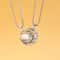 Magnetic Couple Matching Necklace Set Sun Moon Heart Shape Magnet Pendant Fashion Lover Gift Jewelr 8